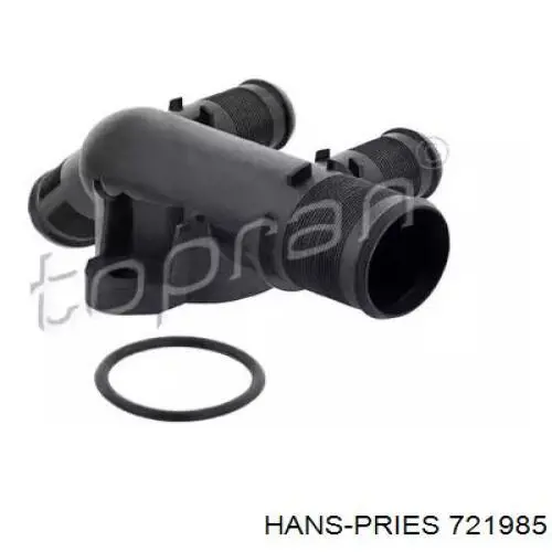 721985 Hans Pries (Topran) Flange do sistema de esfriamento (união em T)