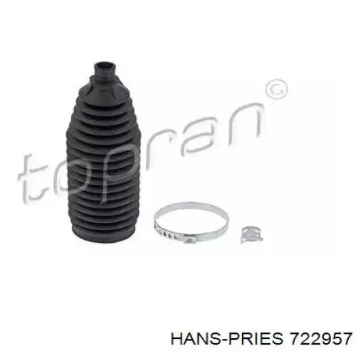 Compre 722957 Hans Pries (Topran) Bota de proteção do mecanismo de direção (de cremalheira)