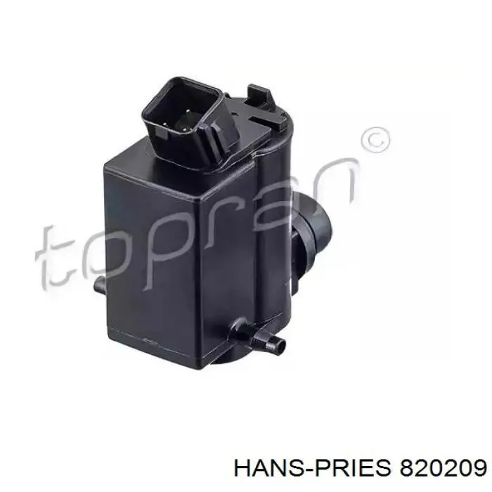 820209 Hans Pries (Topran) Bomba de motor de fluido para lavador de vidro traseiro