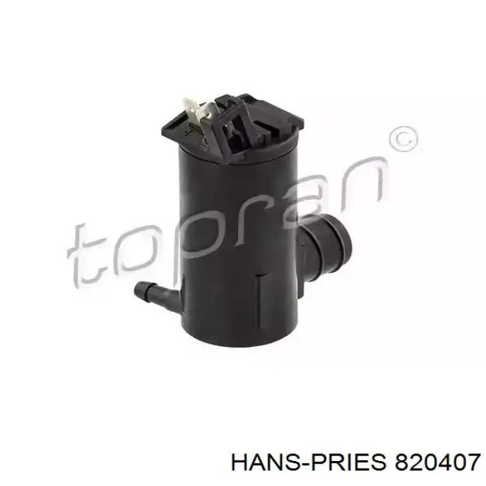 Bomba de motor de fluido para lavador de vidro dianteiro Hans Pries (Topran) 820407 preço, a partir de 18,35 USD