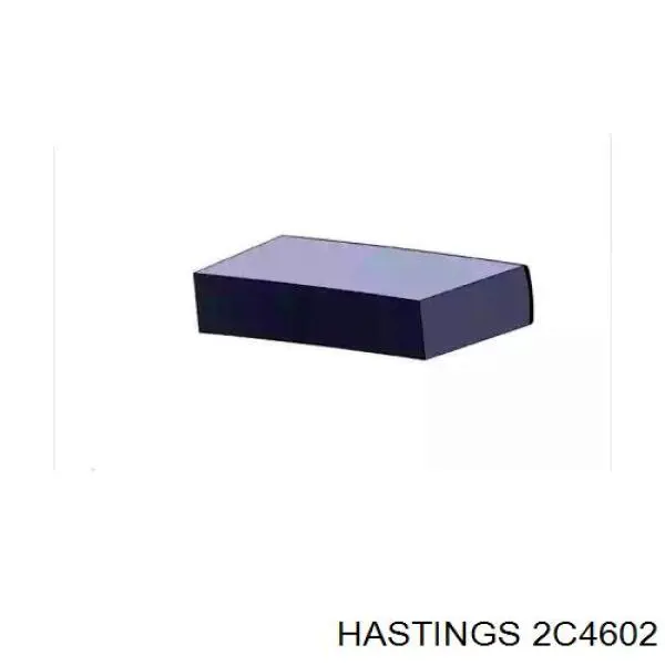 2C4602 Hastings Anéis do pistão para 1 cilindro, STD.