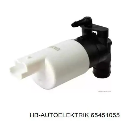65451055 HB Autoelektrik Bomba de motor de fluido para lavador de vidro dianteiro