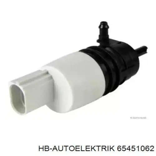 65451062 HB Autoelektrik Bomba de motor de fluido para lavador de vidro dianteiro