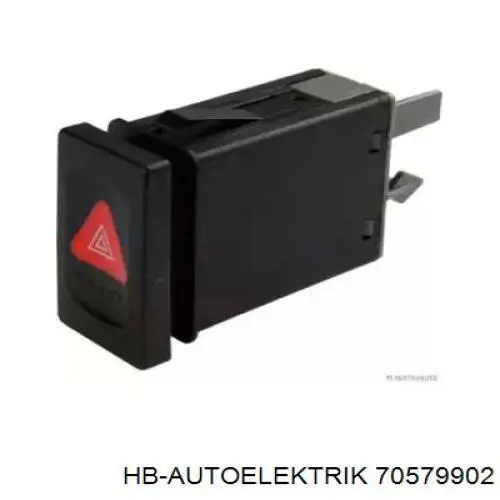 Compre 70579902 HB Autoelektrik Botão de ativação do sinal de emergência