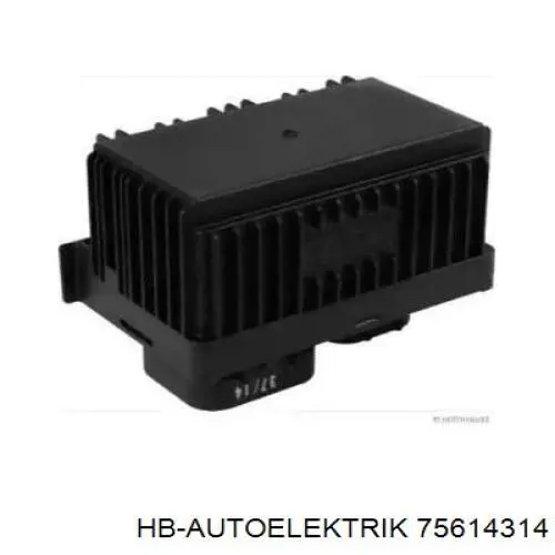 75614314 HB Autoelektrik Relê das velas de incandescência