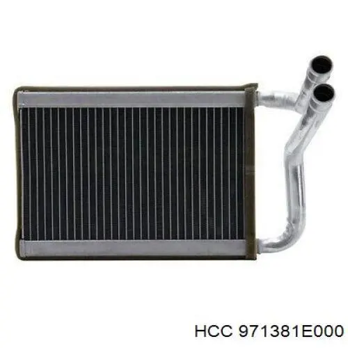 Radiador de forno (de aquecedor) 346765 Kale
