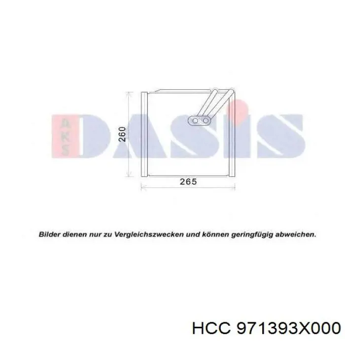 Vaporizador de aparelho de ar condicionado Hyundai/Kia 971393X000 preço, a partir de 119,93 USD