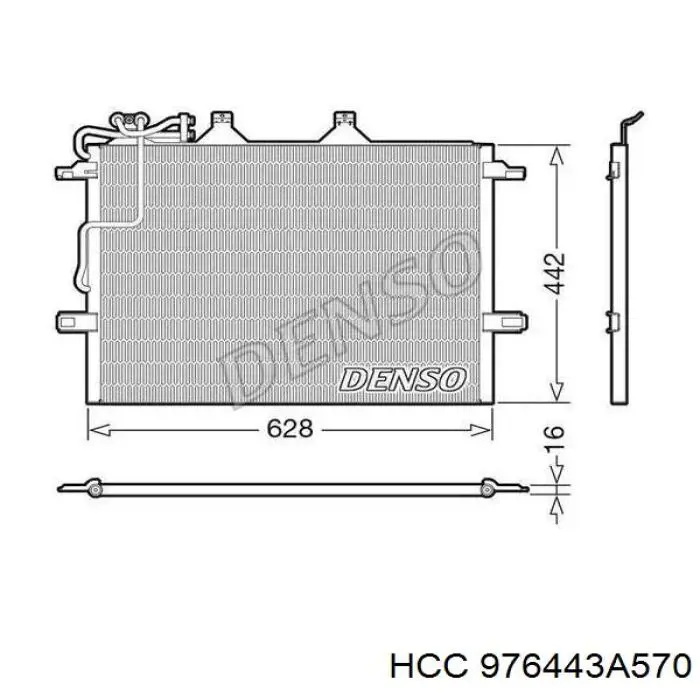Acoplamento (bobina magnética) do compressor de aparelho de ar condicionado Hyundai Elantra III XD