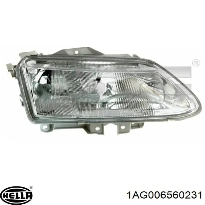 Luz esquerda 1AG006560231 HELLA