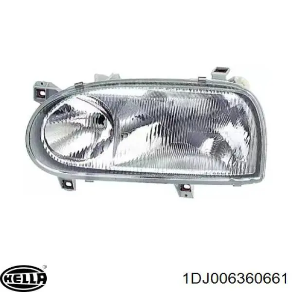 1DJ006360661 HELLA Luz direita