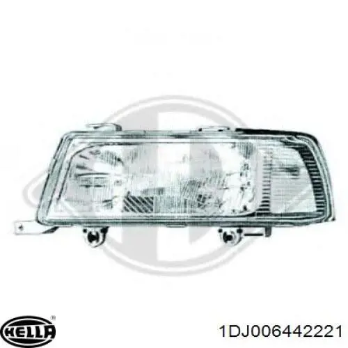 1DJ006442221 HELLA Luz direita