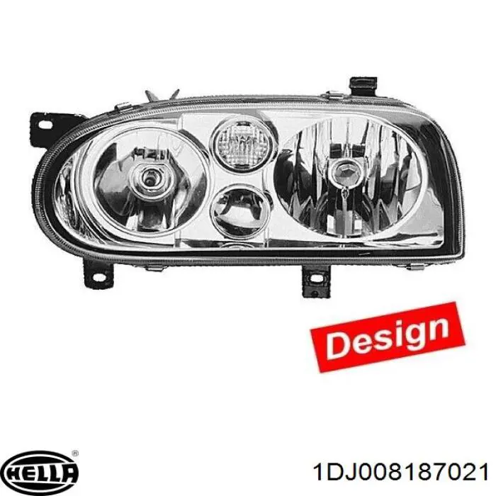 Compre 1DJ008187021 HELLA Luz direita