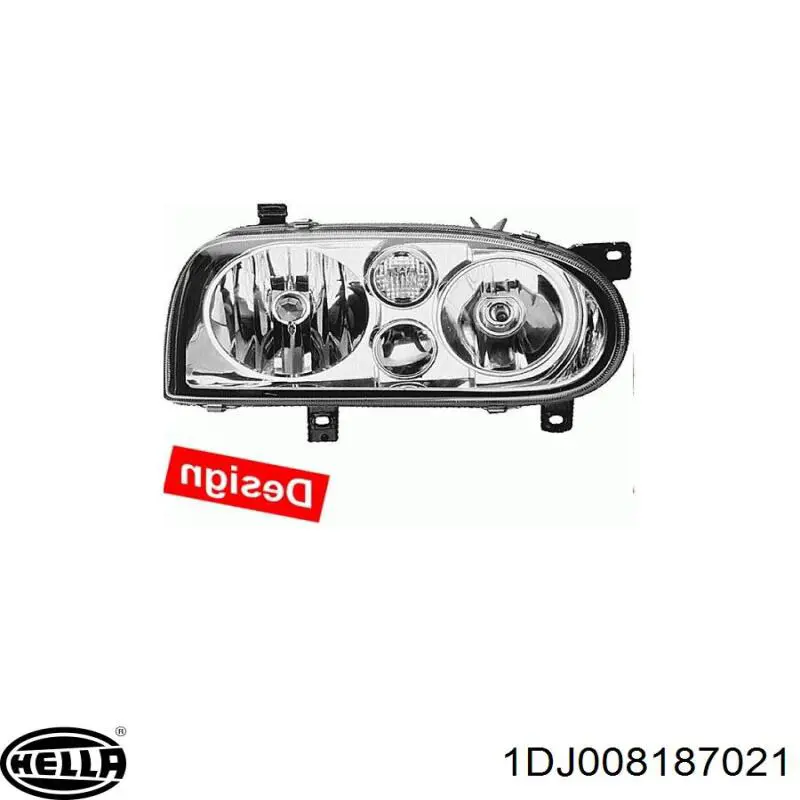 Luz direita HELLA 1DJ008187021 preço, a partir de 329,49 USD