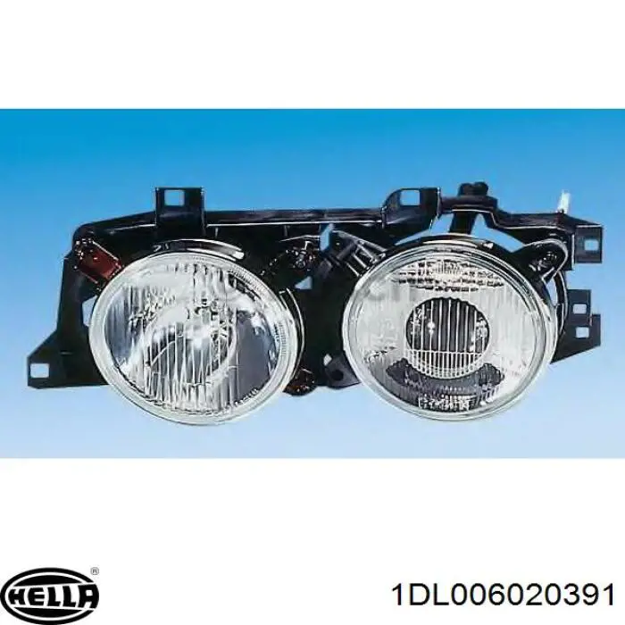Luz esquerda 1DL006020391 HELLA