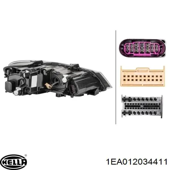 Luz esquerda VAG 6C1941773 preço, a partir de 1145,87 USD