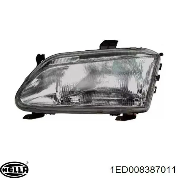 Luz esquerda 1ED008387011 HELLA