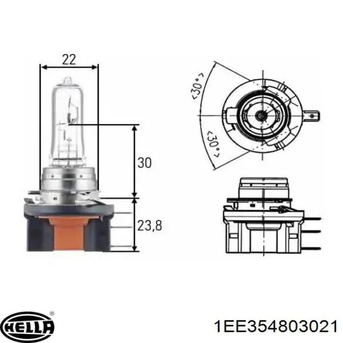 Luz direita 2020001118 Visteon