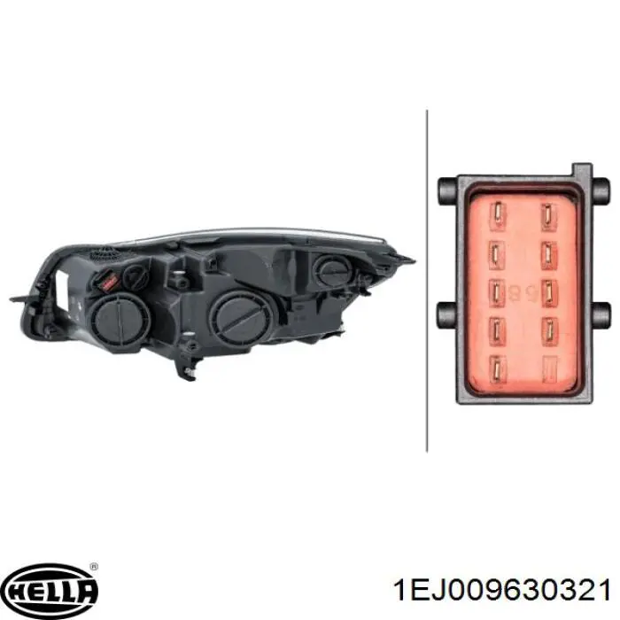 Luz direita FP5215R2E FPS
