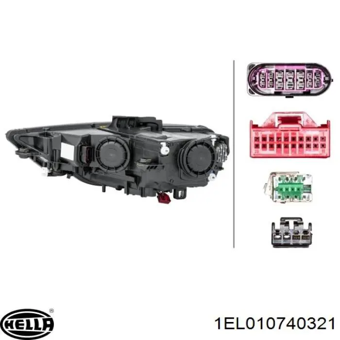 Luz direita FP1224R2E FPS