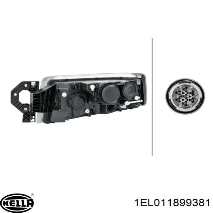 Luz direita 5511163RLDEF1 Depo/Loro/Abakus
