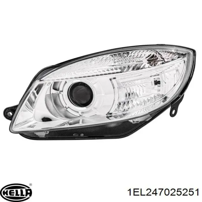Luz esquerda HELLA 1EL247025251 preço, a partir de 198,39 USD