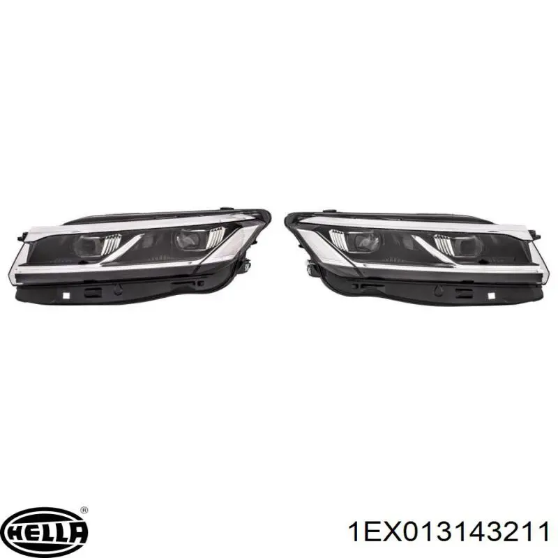 Luz esquerda HELLA 1EX013143211 preço, a partir de 1184,23 USD
