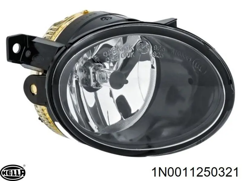Luzes de nevoeiro direitas HELLA 1N0011250321 preço, a partir de 72,71 USD