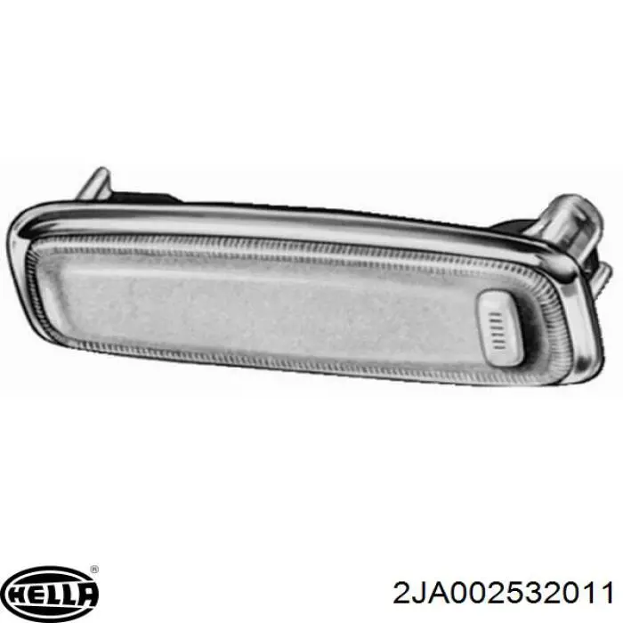 Quebra-luz de iluminação de salão (de cabina) HELLA 2JA002532011 preço, a partir de 24,28 USD