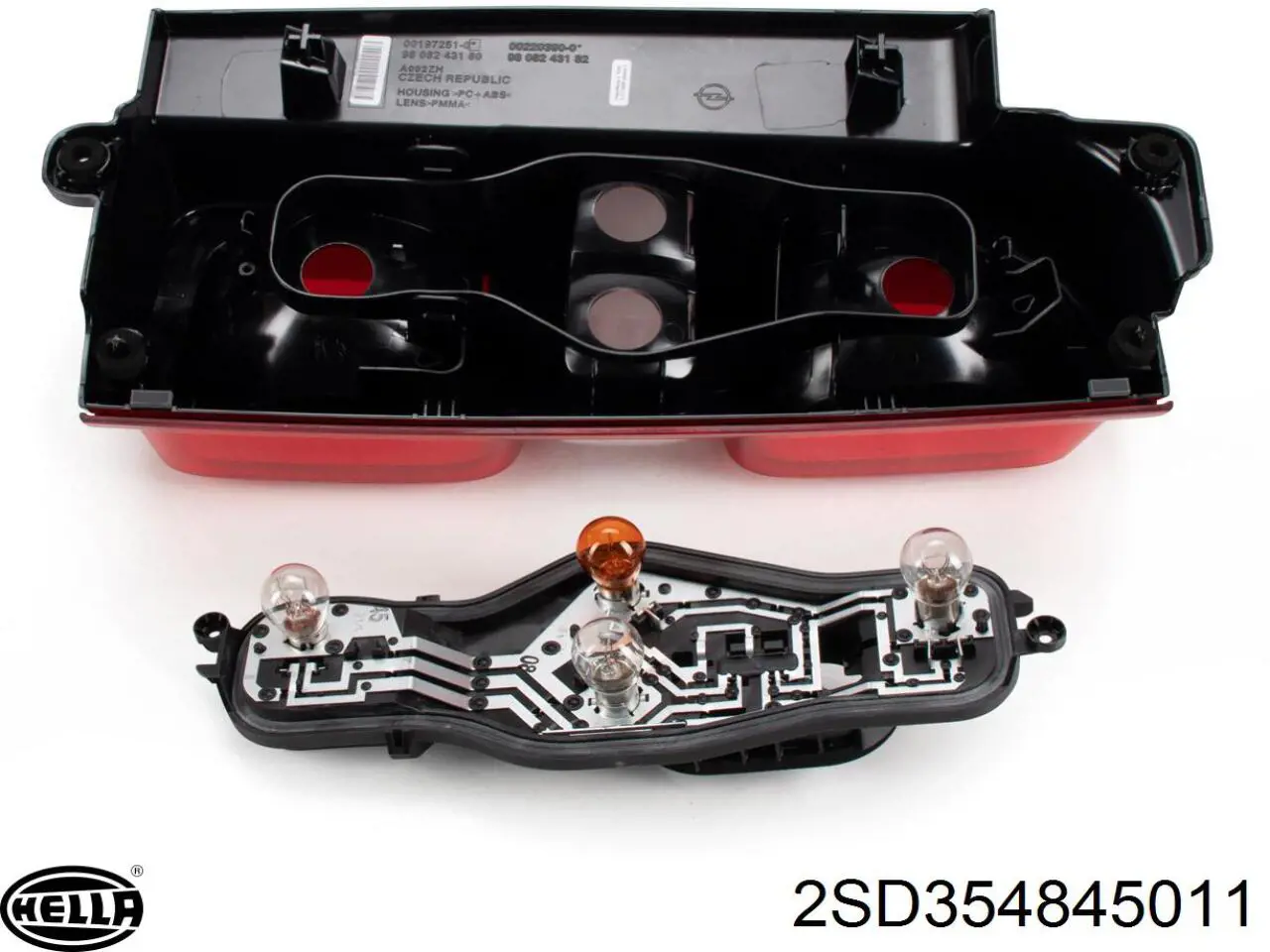 Compre 9808243180 Toyota Lanterna traseira esquerda