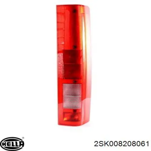 Compre 2SK008208061 HELLA Lanterna traseira direita