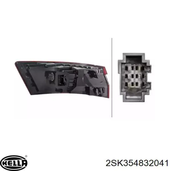 Lanterna traseira direita externa VAG 3V5945712 preço, a partir de 130,35 USD