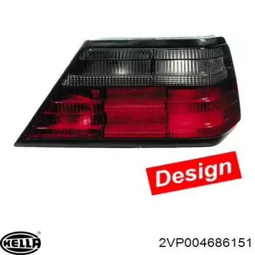 Compre 2VP004686151 HELLA Lanterna traseira esquerda