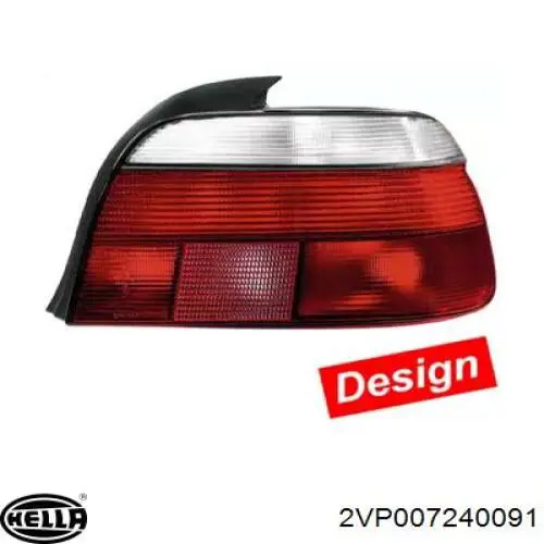 Compre 2VP007240091 HELLA Lanterna traseira esquerda
