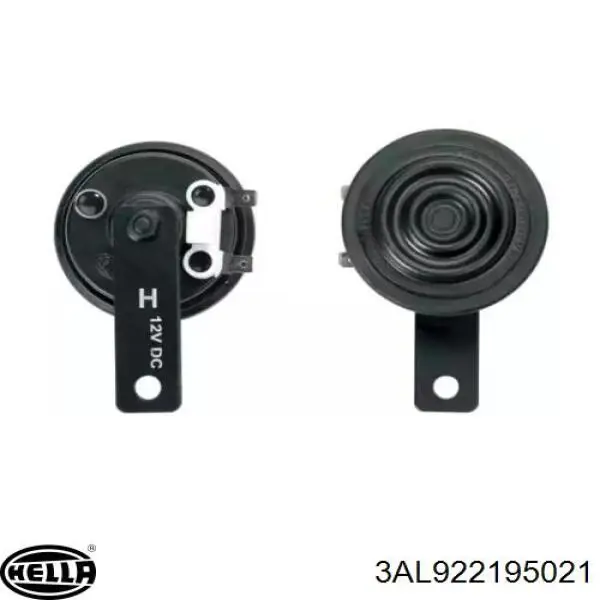 Sinal sonoro (cláxon) 61338414385 BMW
