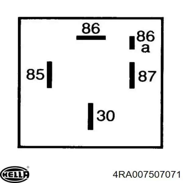 Relê de bomba de gasolina elétrica HELLA 4RA007507071 preço, a partir de 21,01 USD