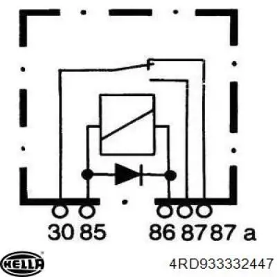 Relê de pisca-pisca 21244697 Volvo