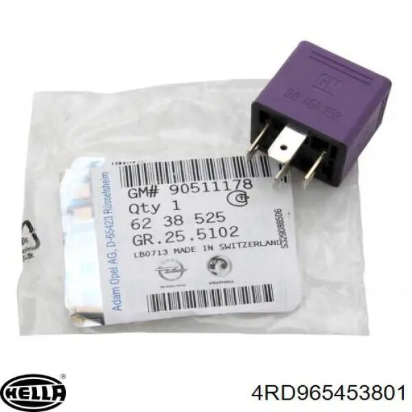 Relê elétrico multifuncional HELLA 4RD965453801 preço, a partir de 5,85 USD