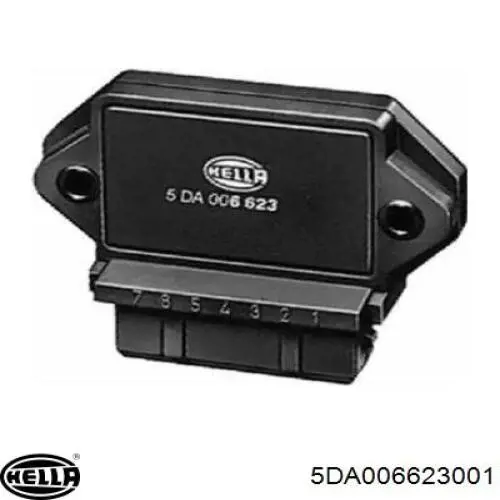 Módulo de ignição (comutador) HELLA 5DA006623001 preço, a partir de 59,63 USD