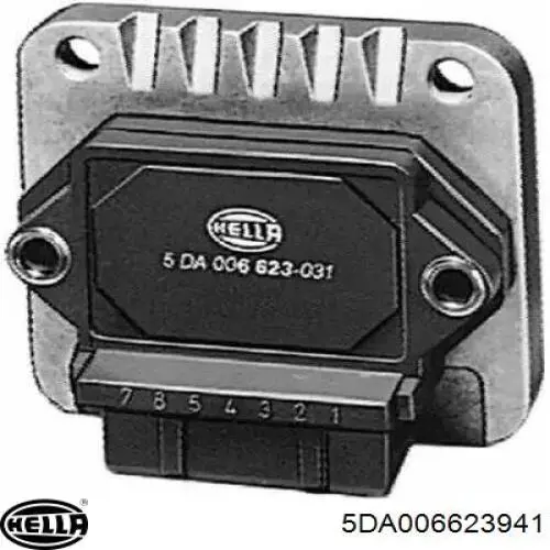 5DA006623941 HELLA Módulo de ignição (comutador)
