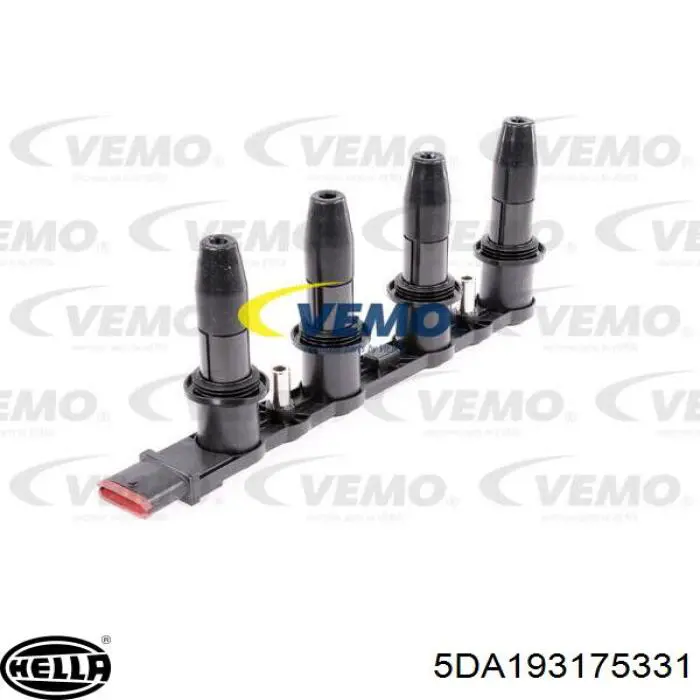 Bobina de ignição HELLA 5DA193175331 preço, a partir de 75,98 USD