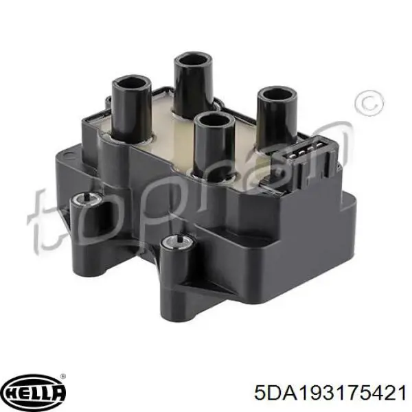 Compre 5DA193175421 HELLA Bobina de ignição