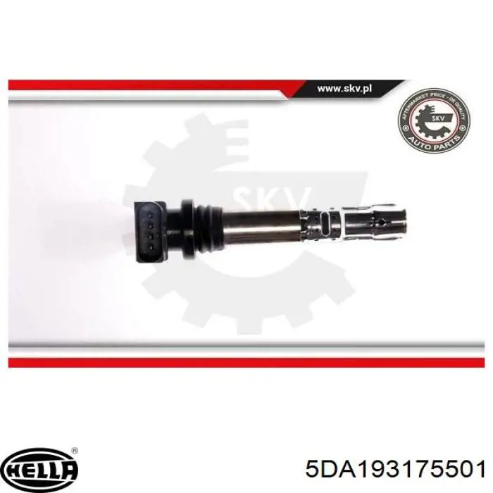 Compre 5DA193175501 HELLA Bobina de ignição