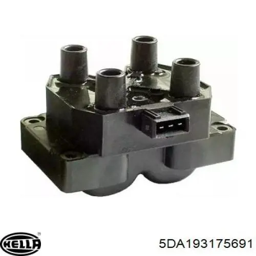 5DA193175691 HELLA Bobina de ignição