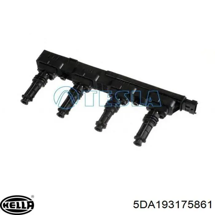 Compre 5DA193175861 HELLA Bobina de ignição