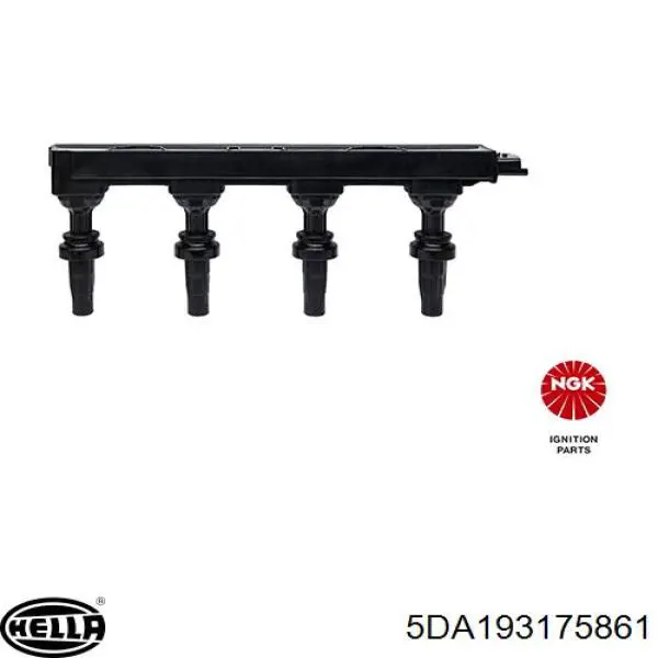 Bobina de ignição HELLA 5DA193175861 preço, a partir de 55,87 USD