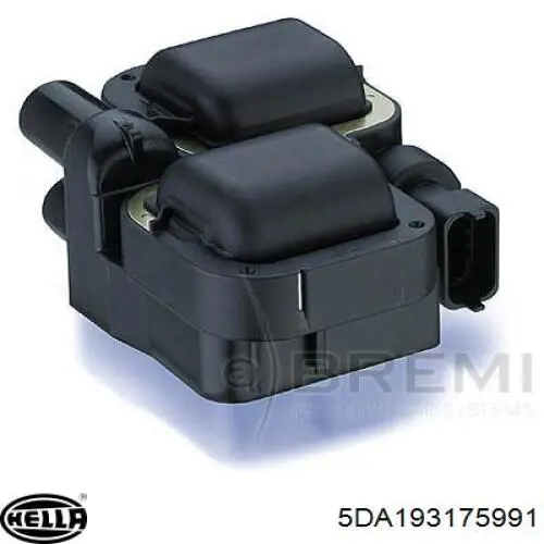 Compre 5DA193175991 HELLA Bobina de ignição