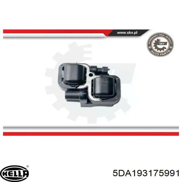 Compre 5DA193175991 HELLA Bobina de ignição
