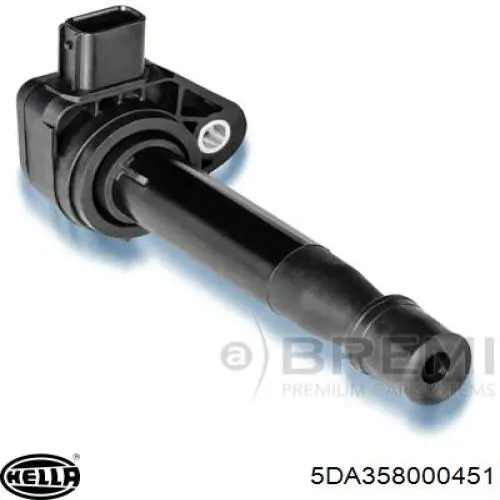 5DA358000451 HELLA Bobina de ignição