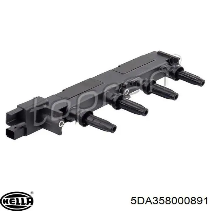 Bobina de ignição HELLA 5DA358000891 preço, a partir de 87,53 USD
