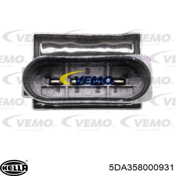 5DA358000931 HELLA Bobina de ignição